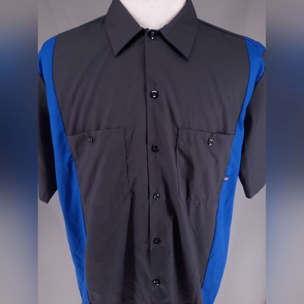 Dickies Mechanic Garage Shirt Men's Size XT  Short Sleeve Workwear